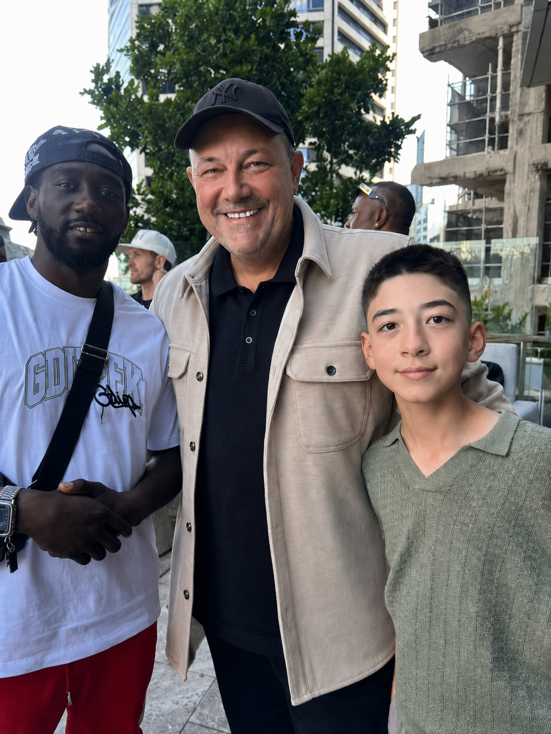 Shawn Budd with pound-for-pound superstar Terrence "Bud" Crawford